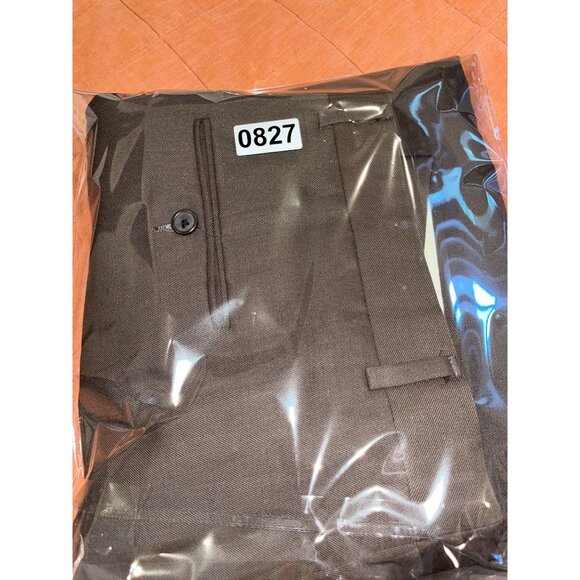 Givenchy Mens Brown Pleated Dress Pants Size  40 - Picture 8 of 8